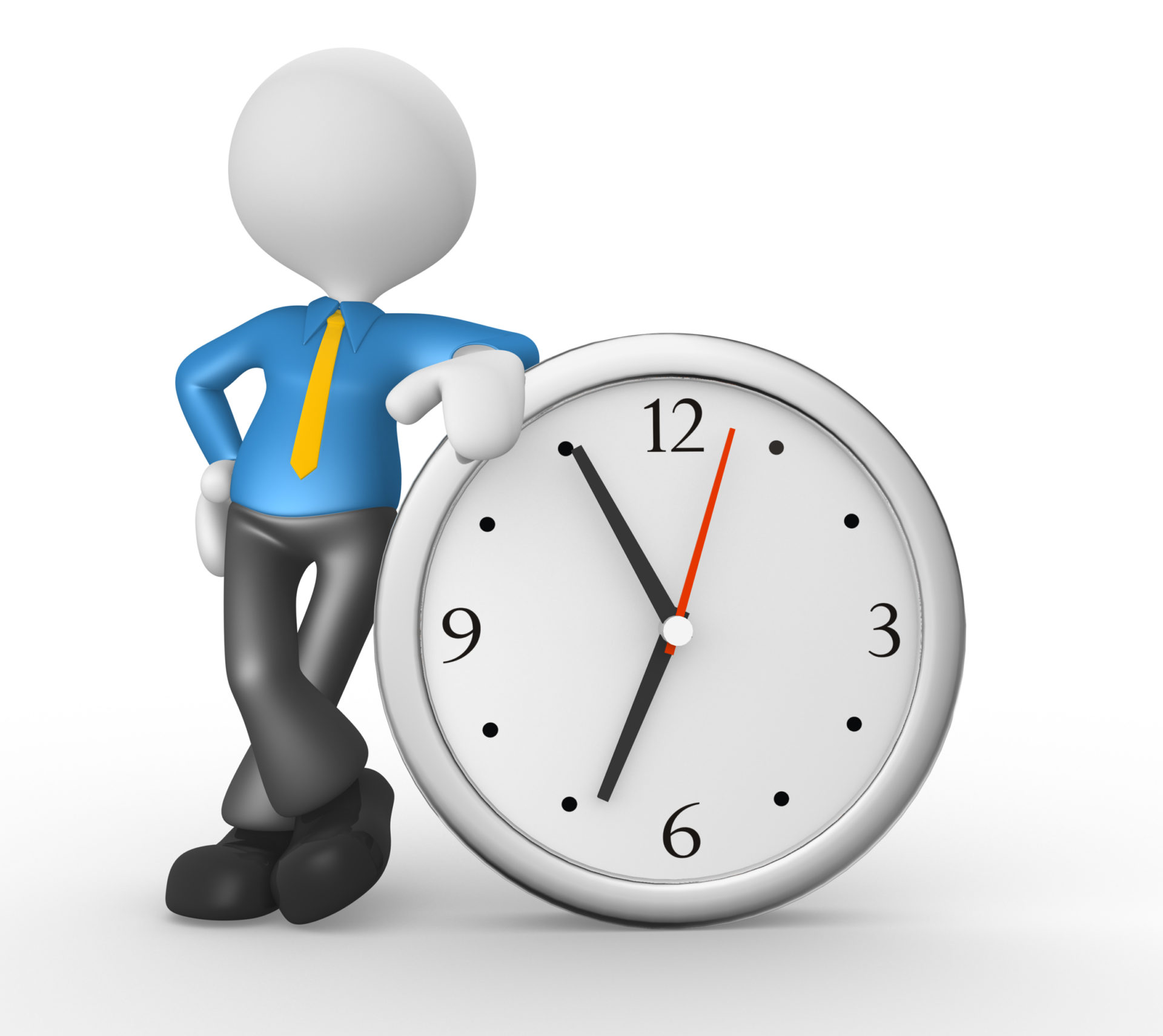 The time