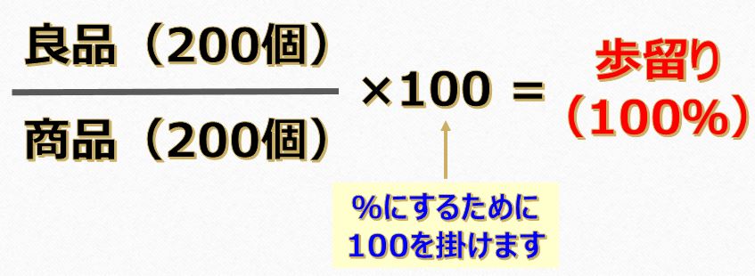 初心者向け 製造現場で使う歩留り 不良率って何 を分かりやすく解説 ぱぱろぐ