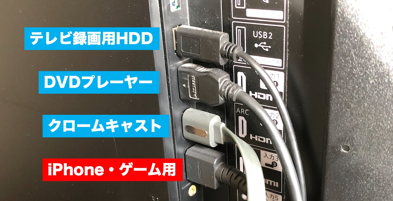 アクオス背面