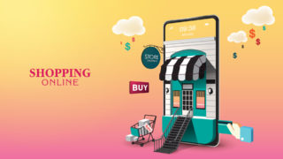 Shopping Online on Website or Mobile Application