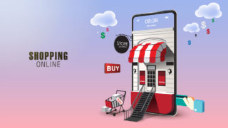 Shopping Online on Website or Mobile Application